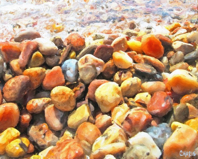 Each Stone on the Beach
