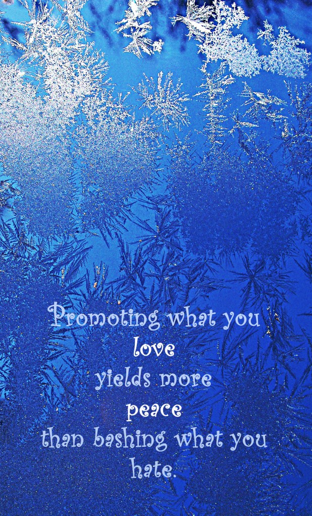 promoting what you love dawn on frosty window