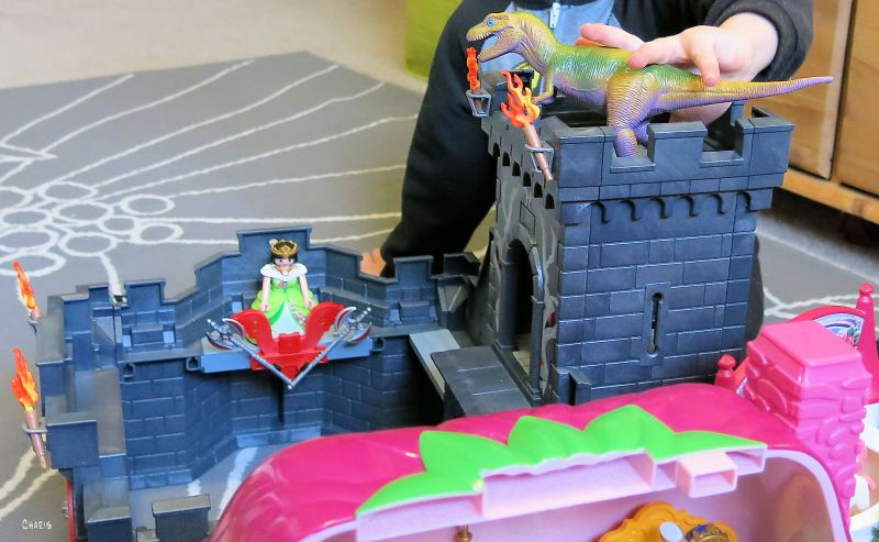 Princess visits dinosaur castle IMG_7063