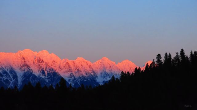 Feb Steeples from Eager Hill alpineglow IMG_1377