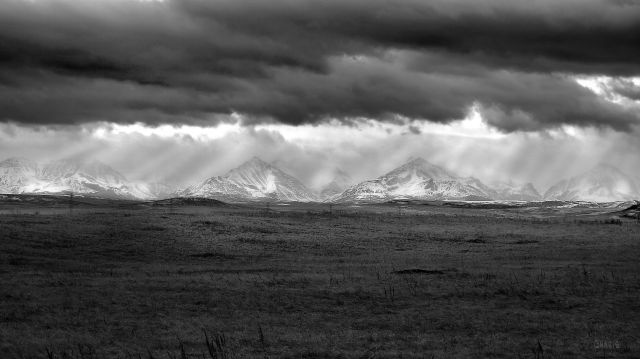 IMG_1729 mountains near Pincher Creek bw ch