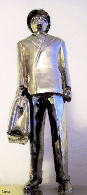 trophy business metal man ch nr