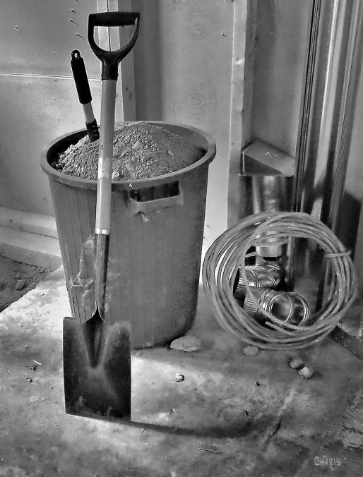 basement shovel bin construction IMG_4982