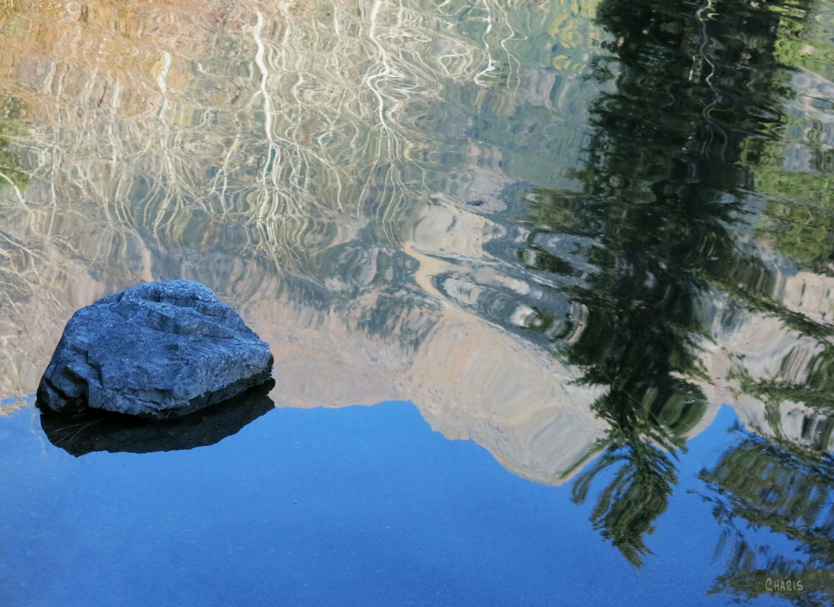 Norbury rock reflection ch be still MG_7526