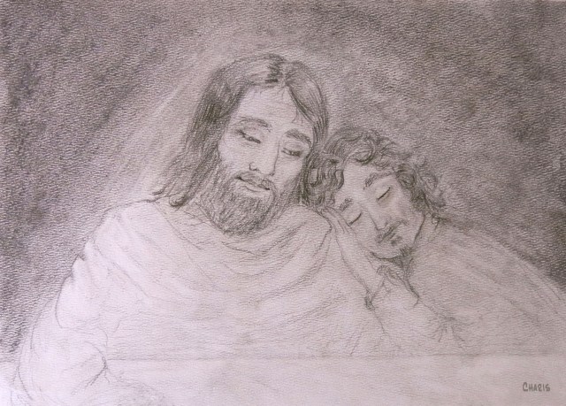 pencil  Jesus John ch IMG_1093