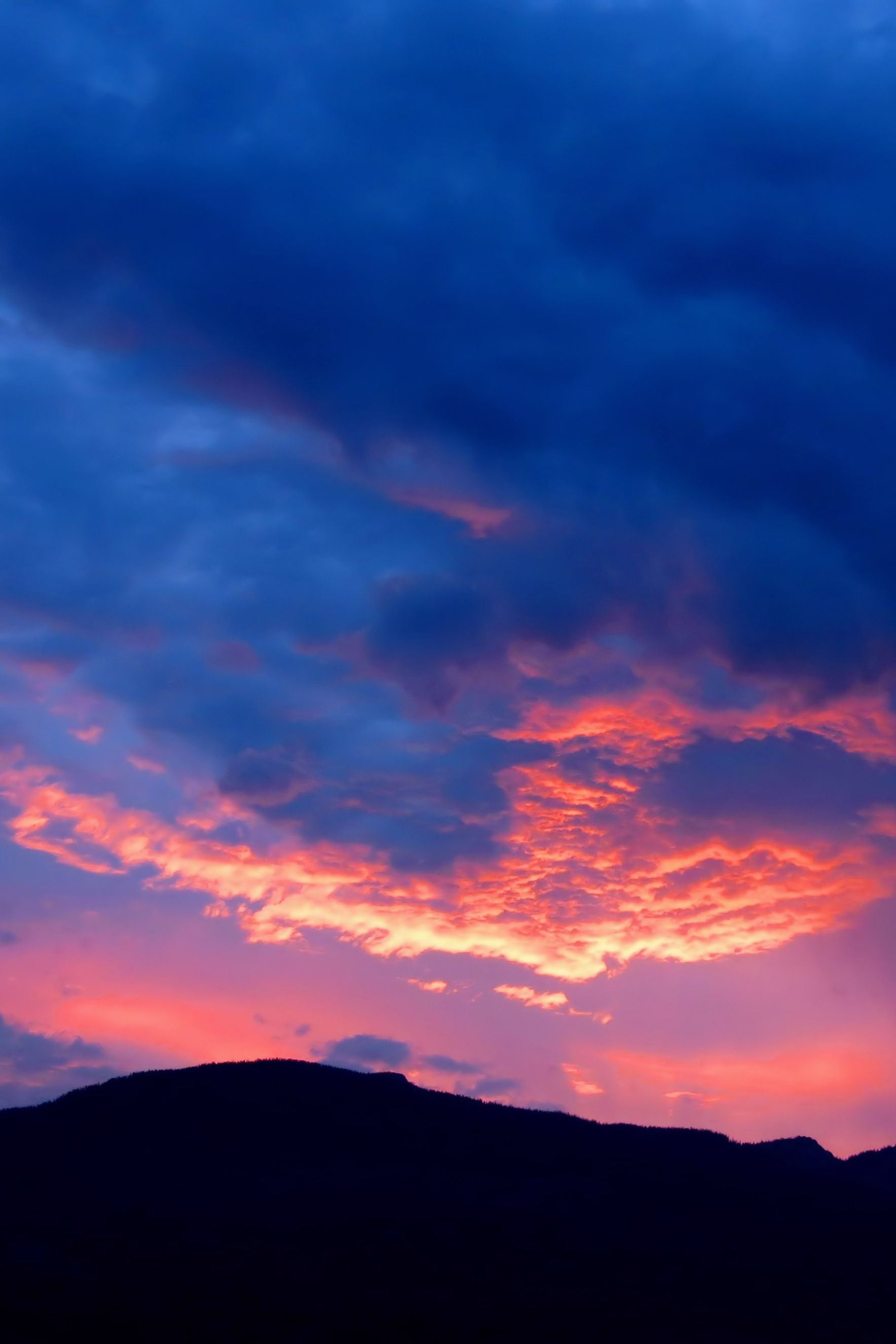 while he lay dying sunset